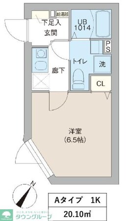 レピュア三ノ輪レジデンスIIの物件間取画像